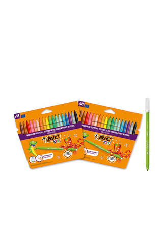 2 x 18 feutres de coloriage Kids Evolution Ecolutions™ - Dès 3 ans