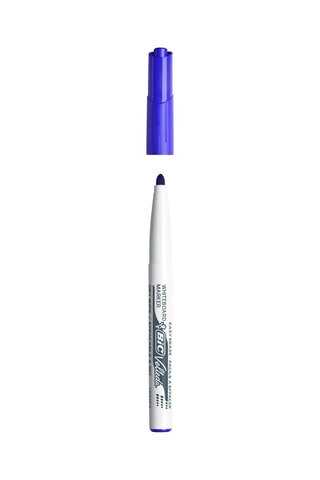 4 feutres effaçables pour tableau blanc Velleda® 1741 - Bleu