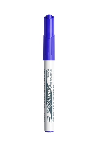 4 feutres effaçables pour tableau blanc Velleda® 1741 - Bleu