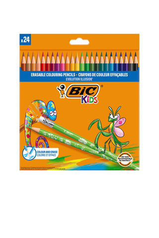 Crayons de couleur Kids Evolution Illusion - 24 pièces