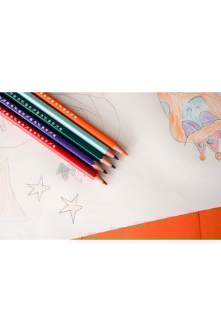 24 crayons de couleur Kids Tropicolors - Dès 5 ans
