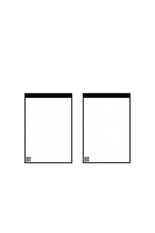Bloc-notes réutilisable connecté Rocketbook Flip - 36 pages pointillées et lignées - Noir - 14,8 x 21 cm