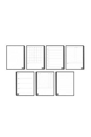 Cahier réutilisable connecté Rocketbook Fusion - 42 pages - Noir - 21 x 29,7 cm