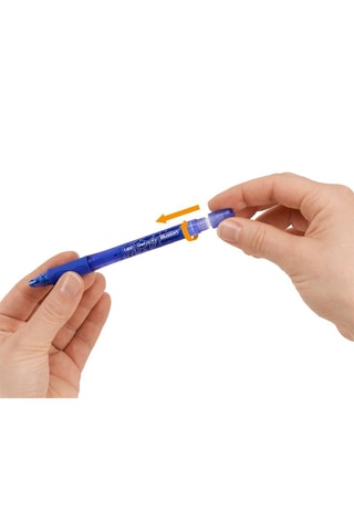 6 Illusion recharges pour stylo gel effaçable pointe moyenne - Bleu
