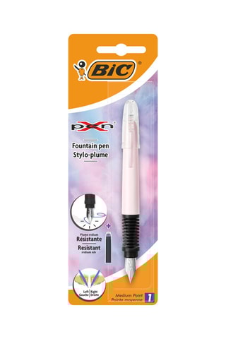 BIC Xpen Stylo-Plume Rechargeable - Encre Bleue - Coloris aléatoire