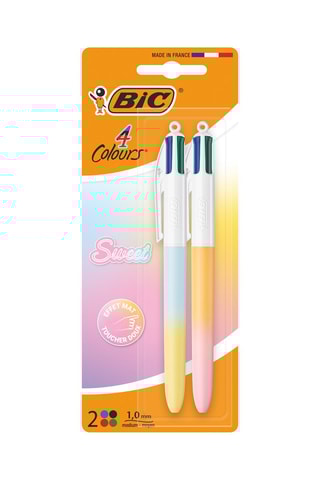 2 stylos-bille 4 Couleurs Soft Le Bar à Couleurs - 4 encres