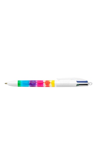 3 stylos-bille 4 couleurs Tie & Dye - 4 encres