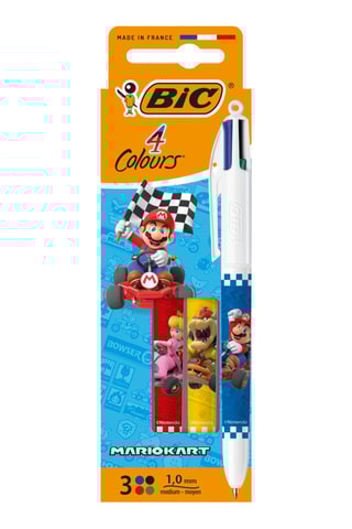 3 stylos-bille Super Mario - 4 encres