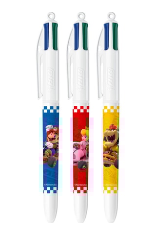 3 stylos-bille Super Mario - 4 encres