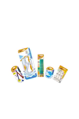 Ensemble fournitures scolaires Bic - 21 pièces