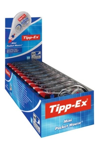 10 correcteurs Tipp-Ex mini pocket Mouse Ruban - 6 m x 5 mm
