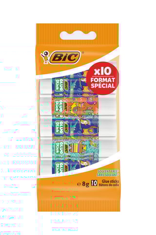 10 bâtons de colle Glue Stick ECOlutions - 10 x 8 g