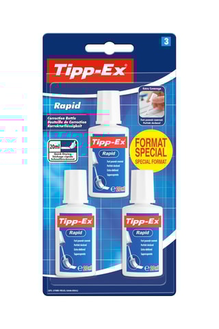 2 x Tipp-Ex Rapid Correcteurs Liquides - 20 ml