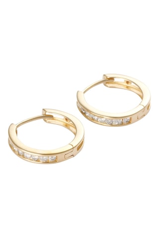 Argolas Nuit Magique - Ouro amarelo e diamantes