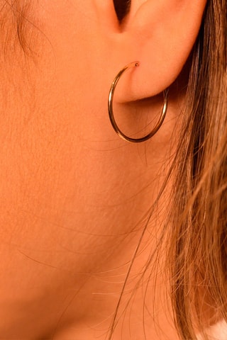 Argolas Sublimes Ouro amarelo