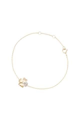 Pulseira Souffle d'Or - Ouro amarelo e diamantes