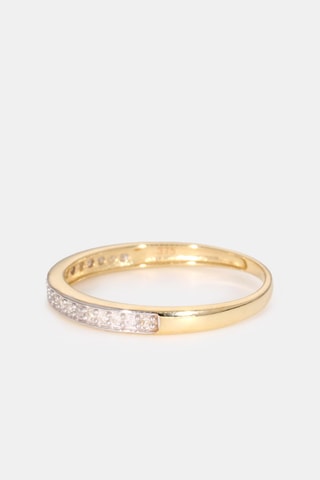 Anel Orphée - Ouro amarelo e diamantes