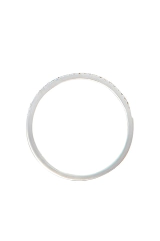 Aliança Simply You- Ouro branco e diamantes 