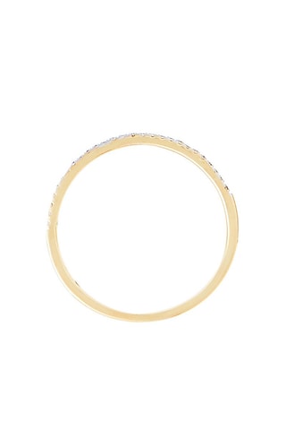 Aliança Simply You  Ouro amarelo e diamantes