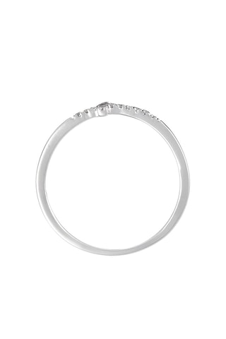 Anel Christiane Ouro branco e diamantes