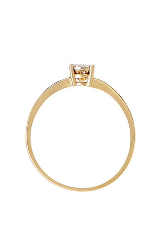 Anel Akna Ouro amarelo e diamantes