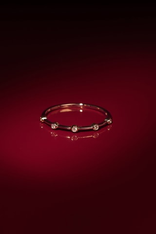 Anel Ensemble Ouro rosa e diamantes