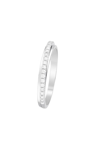 Anel Alliance Divine Ouro branco e diamantes