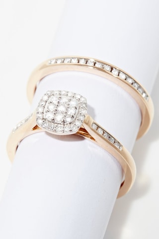 Anel Mon Vœu le plus cher Ouro amarelo e diamantes