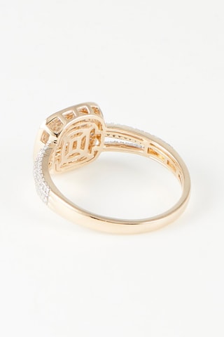 Anel Ramona 
Ouro amarelo e diamantes