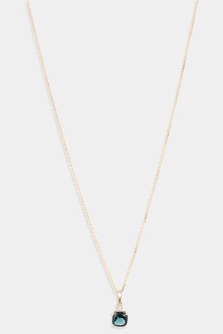 Pendente Tonga Ouro amarelo, diamante e London topázio