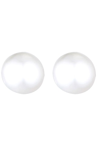 Puces My Pearl - Or blanc et perles d'eau douce