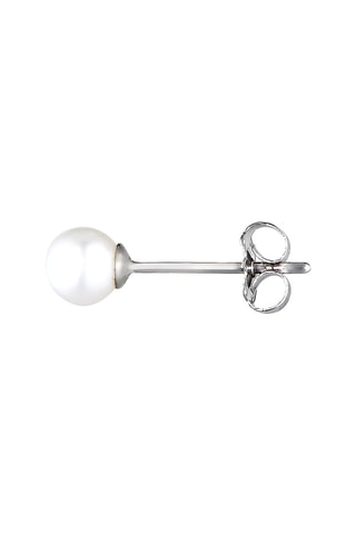 Puces My Pearl - Or blanc et perles d'eau douce