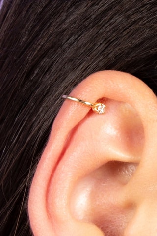 Earcuff Lya Or jaune