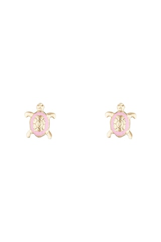 Brincos Jolie Tortue Ouro amarelo