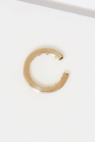 Bijou de cartilage Shinning ear cuff Or jaune