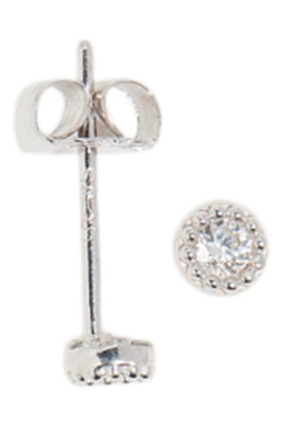Brincos Petits Ronds   Ouro branco