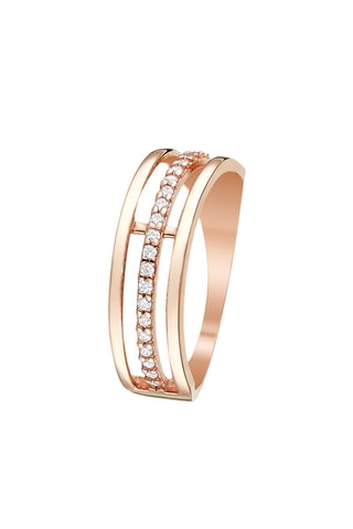 Anel Aurore Ouro rosa