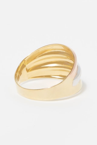 Anel Trianon Ouro amarelo, ouro rosa e ouro branco