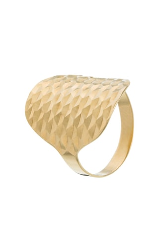 Anel Armadillo Ouro amarelo