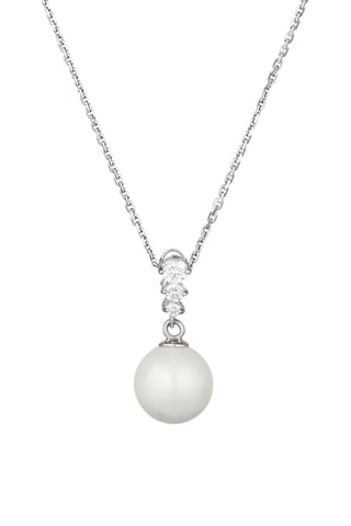 Pendentif Clarté  Or blanc