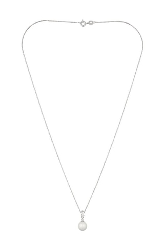 Pendentif Clarté  Or blanc