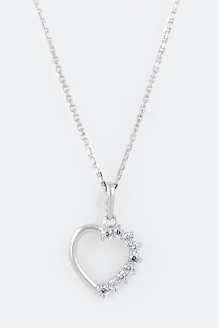 Pendentif Promesse 
Or blanc