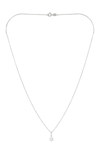 Pendentif Le Messager Blanc Or blanc