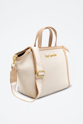 Sac à main en cuir - Beige