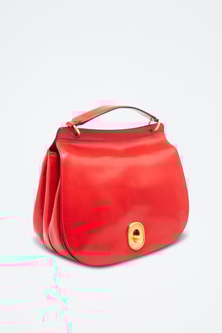 Sac à main en cuir - Rouge