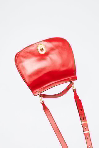 Sac à main en cuir - Rouge