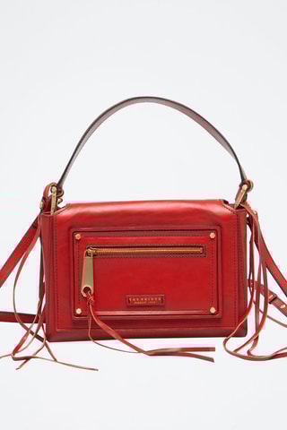 Sac à main en cuir Consuma - Rouge