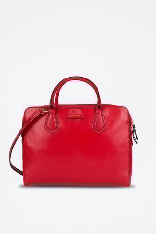 Sac à main en cuir Costanza - Rouge