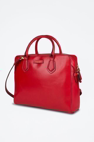 Sac à main en cuir Costanza - Rouge