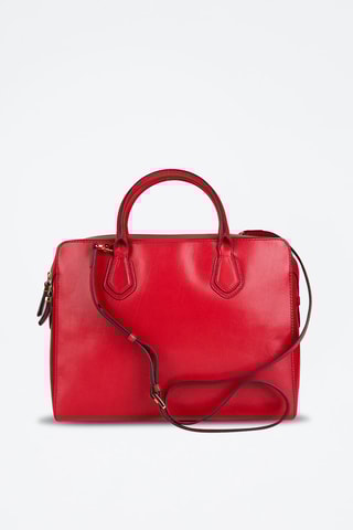 Sac à main en cuir Costanza - Rouge